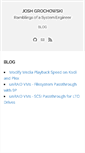 Mobile Screenshot of joshgrochowski.com